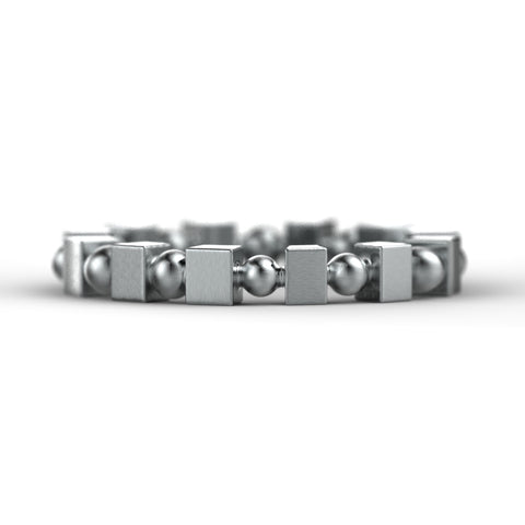 'Eternal English Rose ' Sterling silver women's Bracelet.