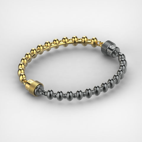 'Eternal English Rose ' Sterling silver women's Bracelet.