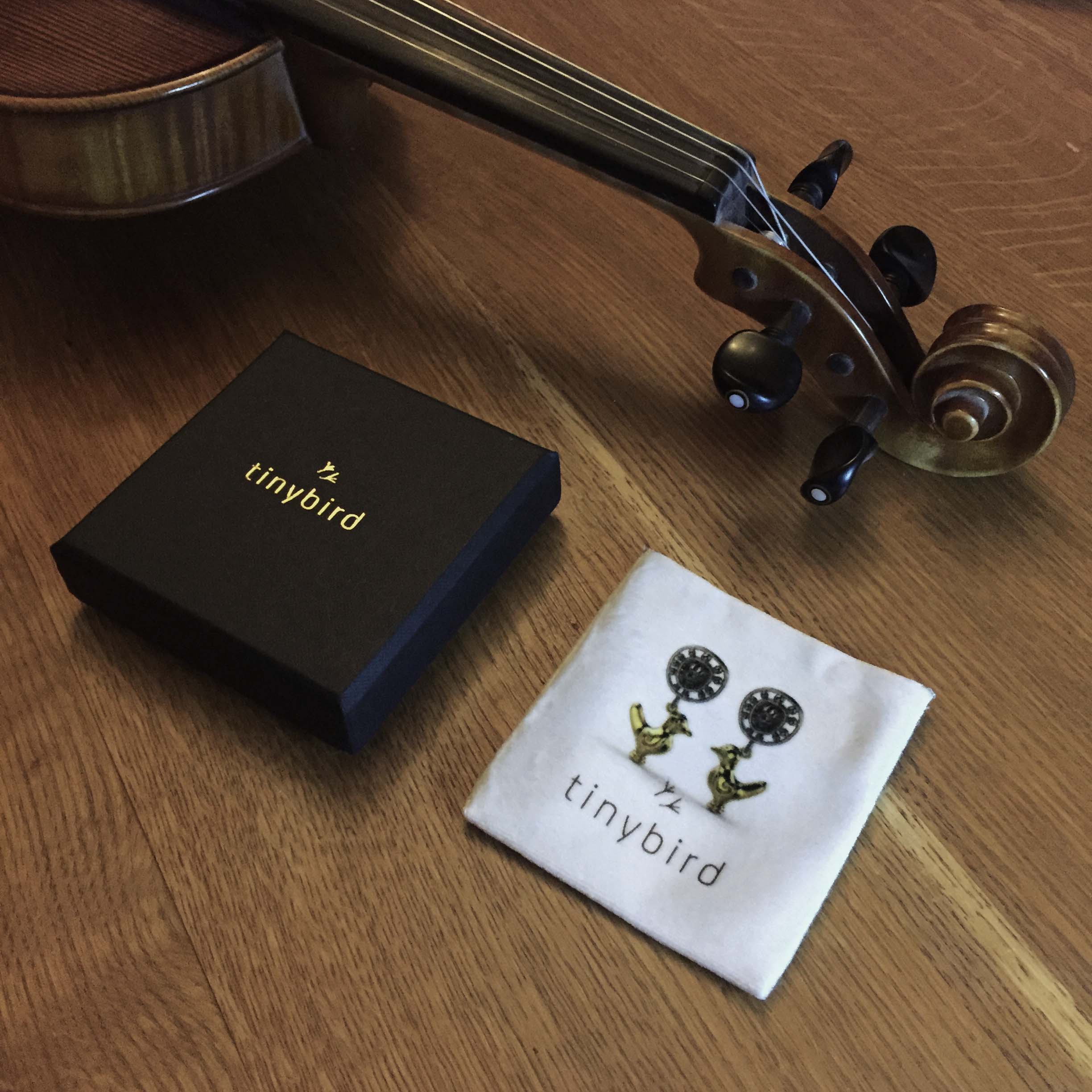 'Love birds' Ear droppers. - tinybird