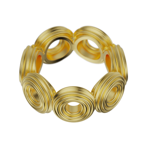 'Eternal English Rose ' Sterling silver women's Bracelet.