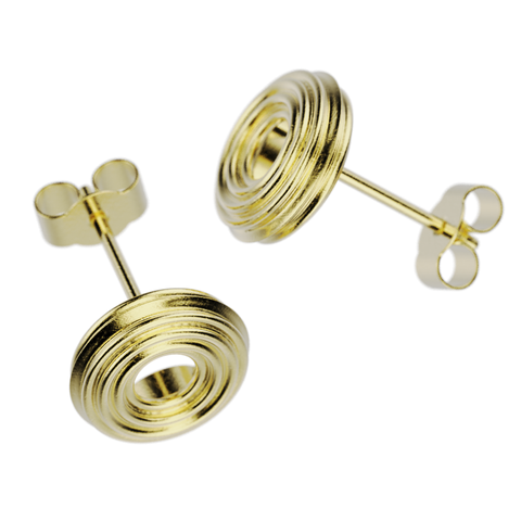 'Honey Bee'    Sterling silver Ear Droppers