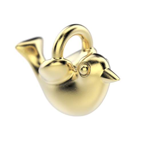 'Freedom Bird' 925 sterling Pendant with chain - tinybird