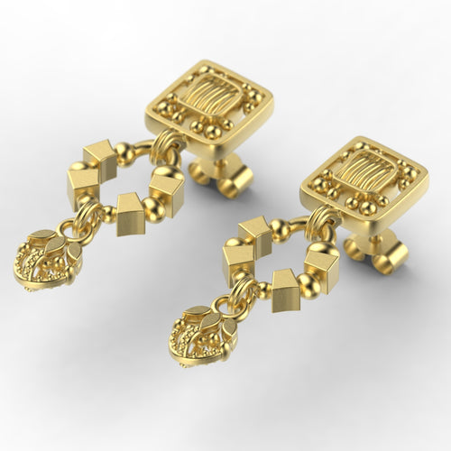 'Garden of Eden' Ear droppers - tinybird