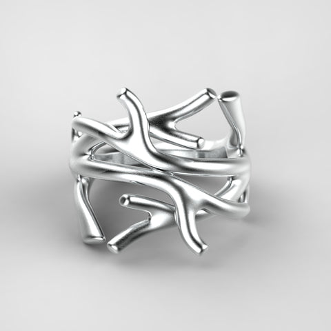 'Eternal English Rose ' Sterling silver women's Bracelet.