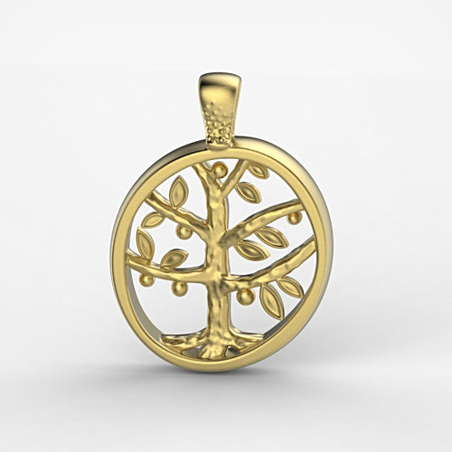 'Tree of Life' Pendant and Chain. - tinybird