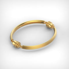 'Adams Rib'  Sterling silver women's Bracelet - tinybird