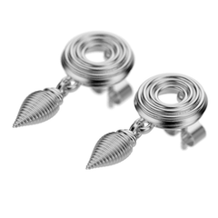 'Adam and Eve' Sterling silver Earring droppers. - tinybird