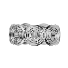 'Eden' sterling silver women's Ring - tinybird