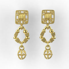 'Garden of Eden' Ear droppers - tinybird